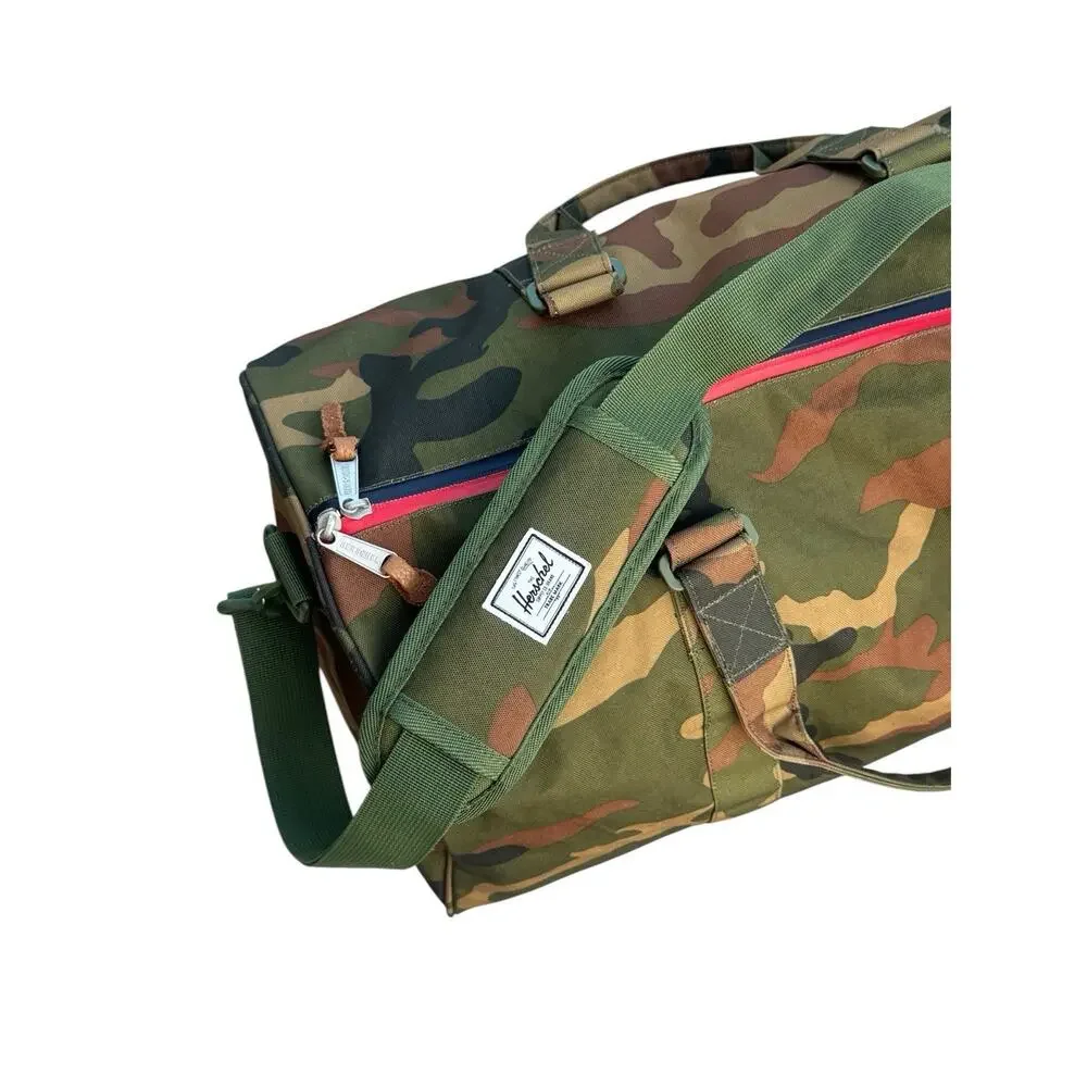 Herschel Novel Camo Camouflage Gym Duffel Bag